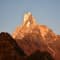 sunset of mount fishtail